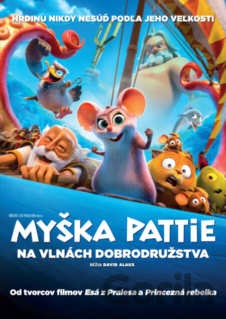 DVD Myška Pattie: Na vlnách dobrodružstva - David Alaux, Eric Tosti, Jean-François Tosti