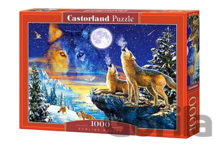 Puzzle Howling Wolves