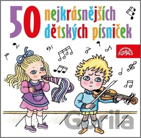 CD album 50 nejkrásnějších dětských písniček