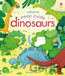 Kniha Peep inside dinosaurs - Anna Milbourne