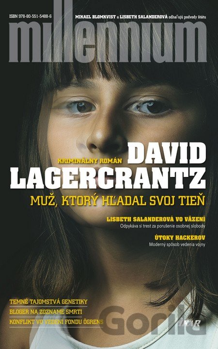 Kniha Muž, ktorý hľadal svoj tieň - David Lagercrantz