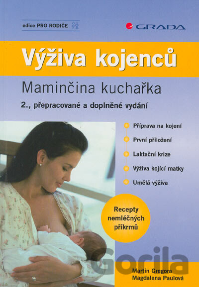 Kniha Výživa kojenců - Martin Gregora, Magdalena Paulová