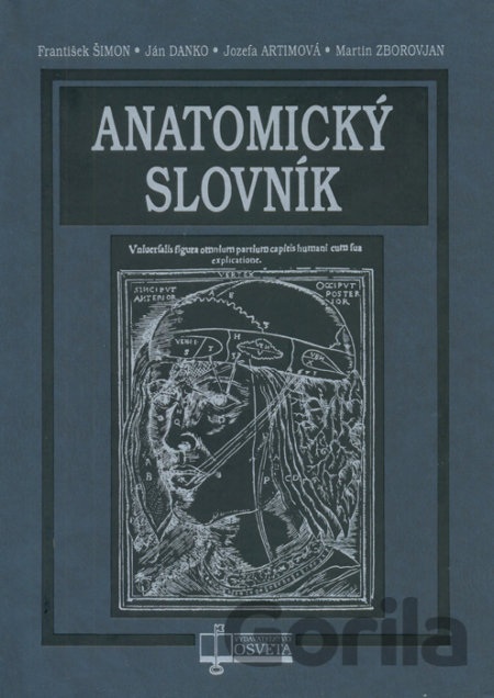 Kniha Anatomický slovník - František Šimon, Ján Danko, Jozefa Artimová, Martin Zborovjan