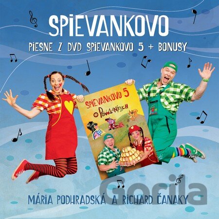 CD album Piesne z DVD Spievankovo 5 + bonusy (Mária Podhradská) [SK]
