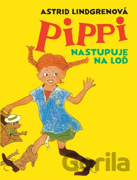 Kniha Pippi nastupuje na loď - Astrid Lindgren