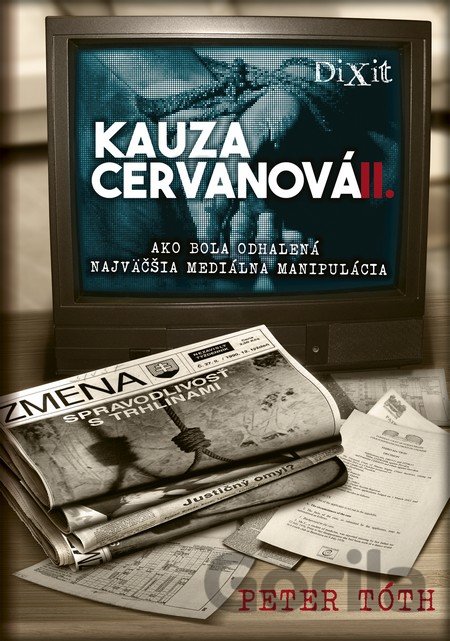Kniha Kauza Cervanová II. + CD - Peter Tóth