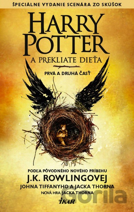 Kniha Harry Potter a Prekliate dieťa - J.K. Rowling, Jack Thorne, John Tiffany
