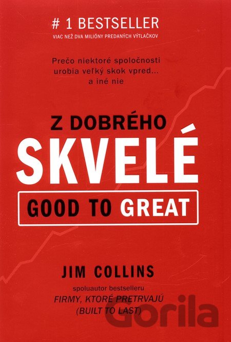 Kniha Z dobrého skvelé (Good to Great) - Jim Collins