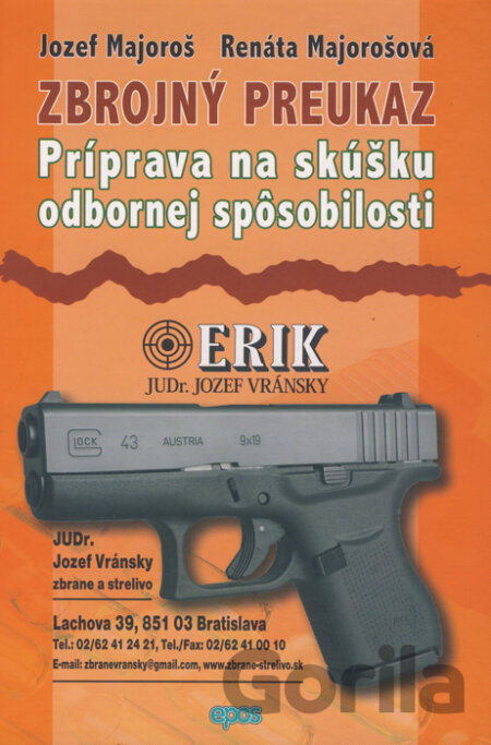 Kniha Zbrojný preukaz - Jozef Majoroš, Renáta Majorošová