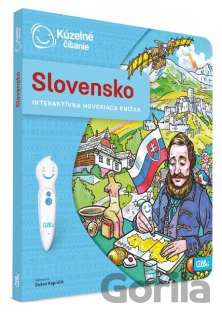 Hra Kúzelné čítanie: Kniha Slovensko