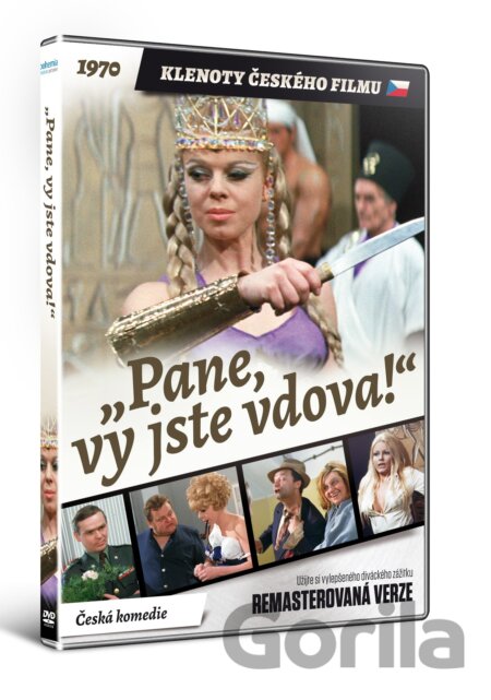 DVD Pane, vy jste vdova! (remastrovaná verze) - Václav Vorlíček