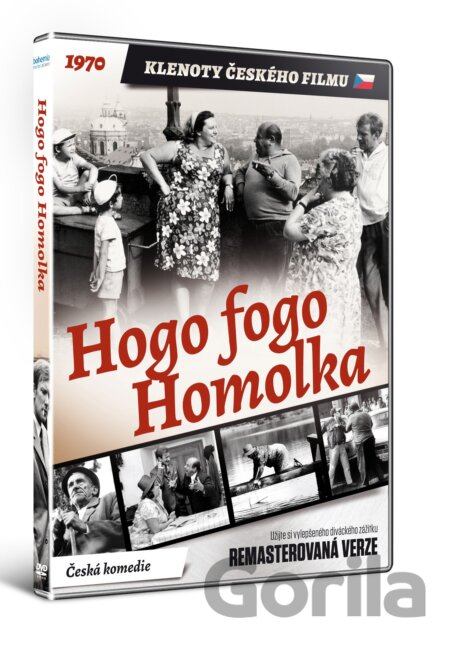 DVD Hogo fogo Homolka (remastrovaná verze) - Jaroslav Papoušek