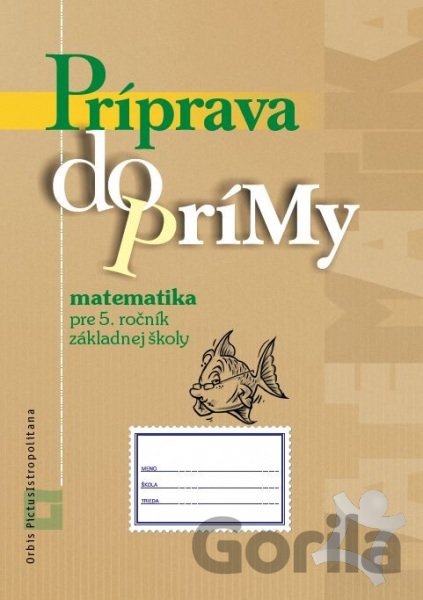 Kniha Príprava do prímy - matematika - pracovný zošit - 