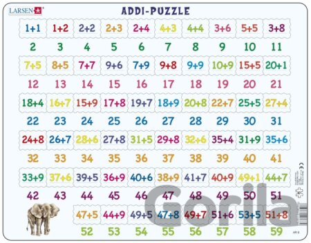 Puzzle Addi-Puzzle (Sčítanie) AR8