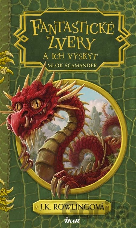 Kniha Fantastické zvery a ich výskyt - J.K. Rowling