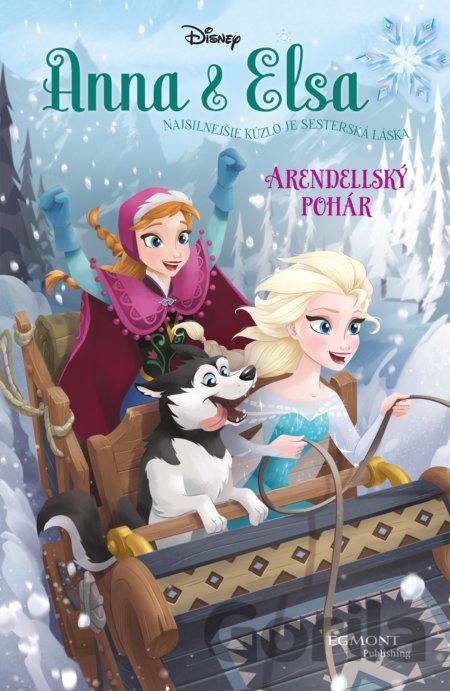 Kniha Anna a Elsa: Arendellský pohár - Erica David
