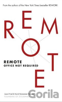 Kniha Remote - Jason Fried, David Heinemeier Hansson