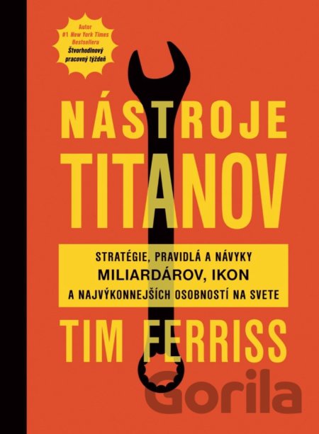 Kniha Nástroje titanov - Timothy Ferriss