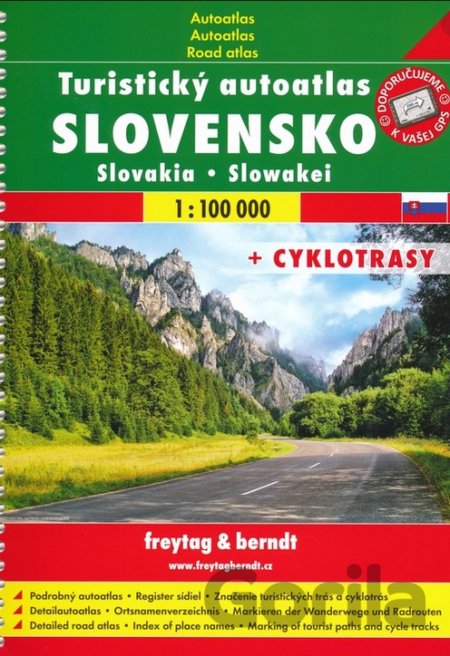 Kniha Slovensko 1:100 000 - 