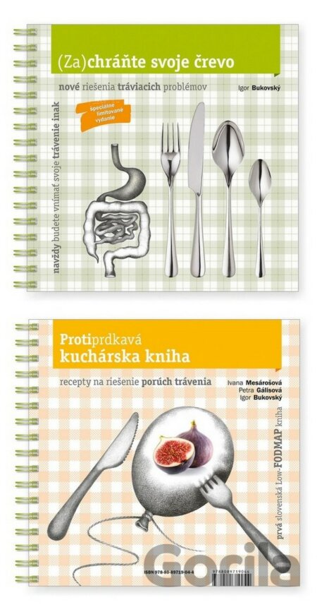 Kniha (Za)chráňte svoje črevo / Protiprdkavá kuchárska kniha - Igor Bukovský, Ivana Mesárošová, Petra Gálisová