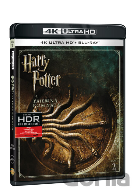 UltraHDBlu-ray Harry Potter a Tajemná komnata (UHD+BD - 2 x Blu-ray) - Chris Columbus