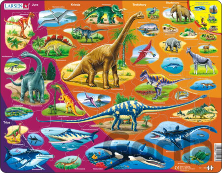 Puzzle Pravek - Dinosaury SK HL1