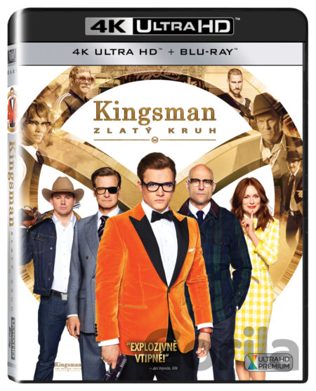 UltraHDBlu-ray Kingsman: Zlatý kruh Ultra HD Blu-ray (UHD + BD) - Matthew Vaughn