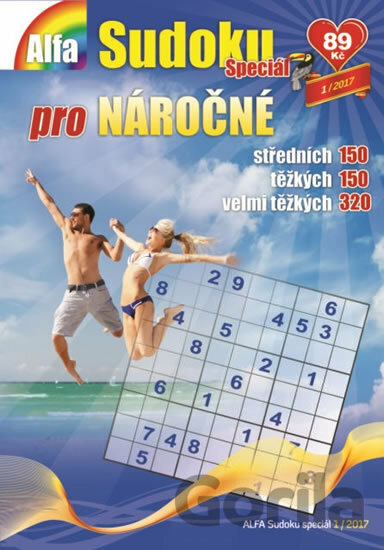 Kniha Sudoku speciál pro náročné 1/2017 - 