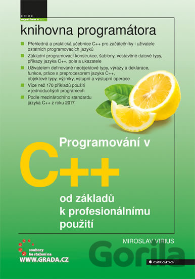 Kniha Programování v C++ - Miroslav Virius