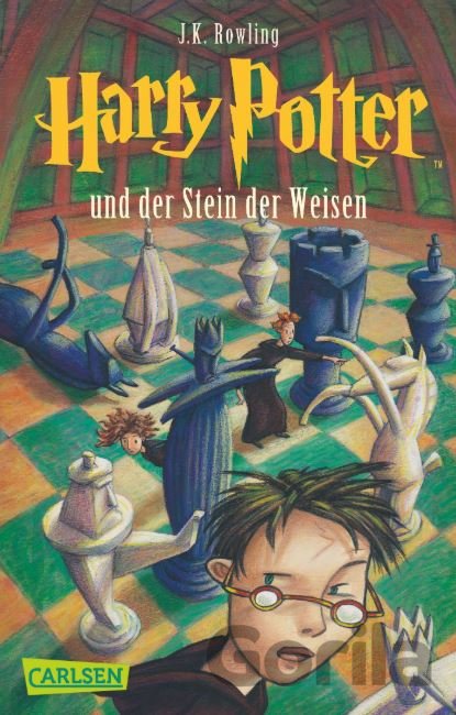 Kniha Harry Potter und der Stein der Weisen - J.K. Rowling