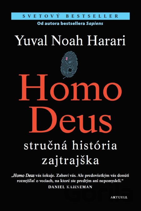 Kniha Homo Deus - Yuval Noah Harari