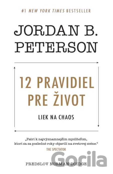 Kniha 12 pravidiel pre život - Jordan B. Peterson