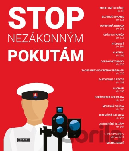 Kniha Stop nezákonným pokutám - Michal Mikuš