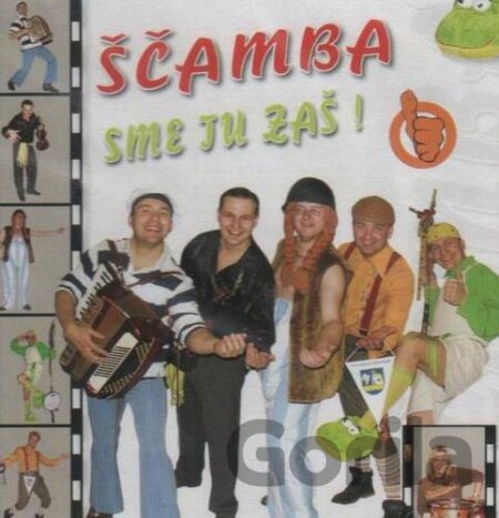 CD album Ščamba: Sme Tu Zaš !