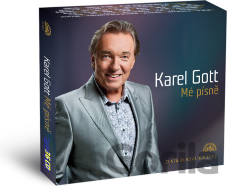 CD album Mé písně. Zlatá albová kolekce - 36CD (Karel Gott)