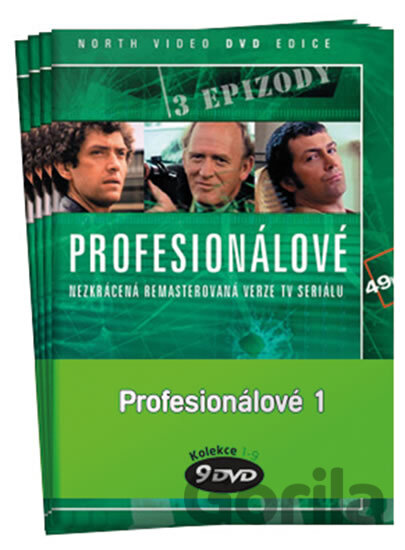 DVD Profesionálové Pack 1: 1 - 9 DVD (9 DVD - papírový obal) - 