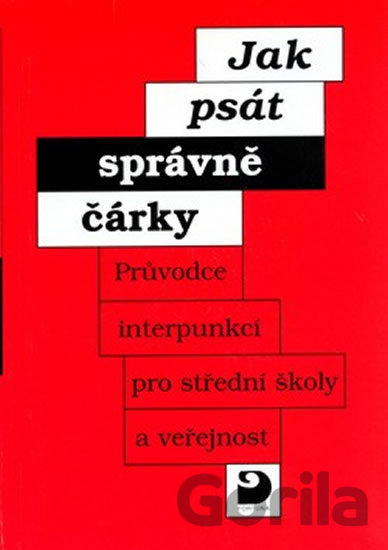 Kniha Jak psát správně čárky - Vladimír Staněk