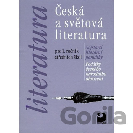 Kniha Česká a světová literatura pro 1. ročník SŠ - Vladimír Nezkusil