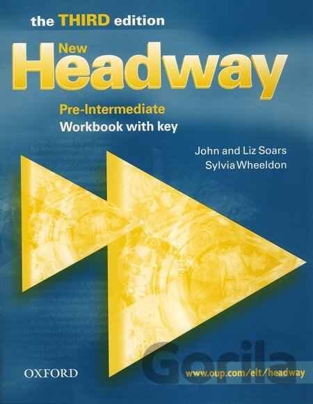 Kniha New Headway - Pre-Intermediate - Workbook with key - John Soars, Liz Soars, Sylvia Wheeldon