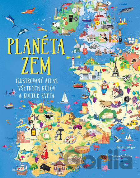 Kniha Planéta Zem - Enrico Lavagno