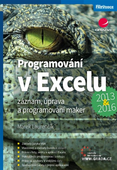 Kniha Programování v Excelu 2013 a 2016 - Marek Laurenčík