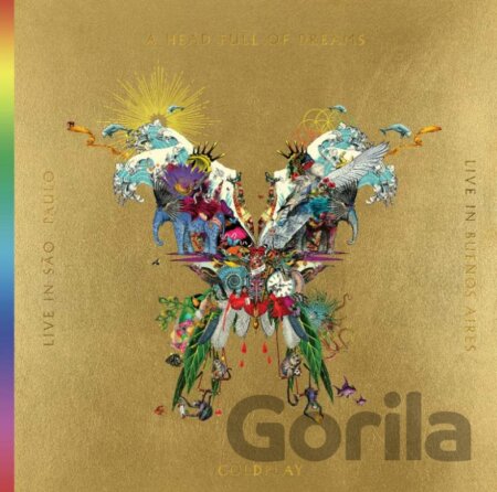 CD album Coldplay: Live In Bueno Aires/Live In Sao Paulo/A Head Full Of Dreams