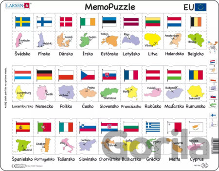 Puzzle MemoPuzzle: EÚ Pexeso puzzle GP2