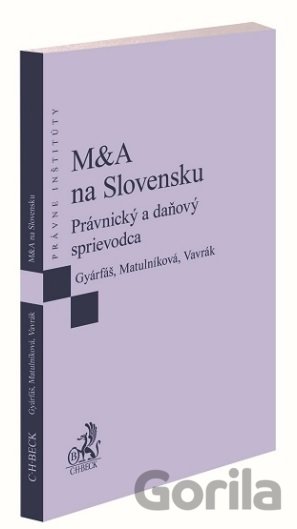Kniha M&A na Slovensku - Juraj Gyárfáš