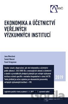 Kniha Ekonomika a účetnictví veřejných výzkumných institucí - Pavel Kriegsman, Tomáš Wencel, Jana Wenclová