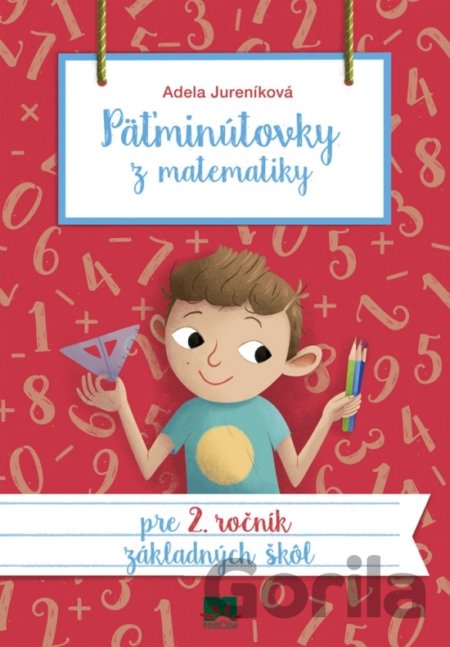 Kniha Päťminútovky z matematiky pre 2. ročník základných škôl - Adela Jureníková