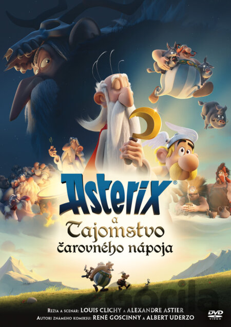 DVD Asterix a tajomstvo čarovného nápoja - Alexandre Astier, Louis Clichy