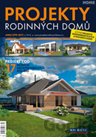 Kniha Projekty Rodinných domů 2012 Podzim/Zima - 