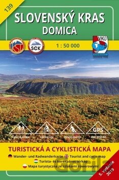 Kniha Slovenský kras, Domica 1:50 000 - 