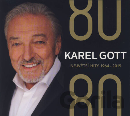 CD album Karel Gott: 80/ 80 Největší hity 1964–2019